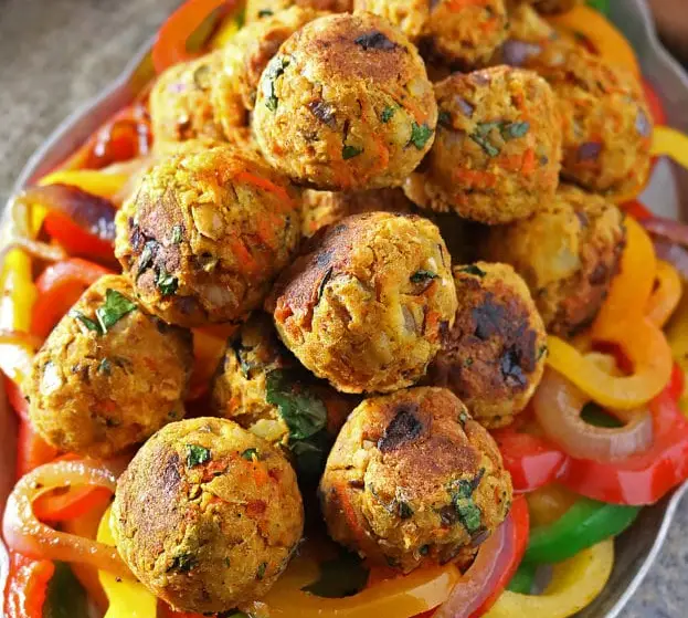 veggie meatballs catering
